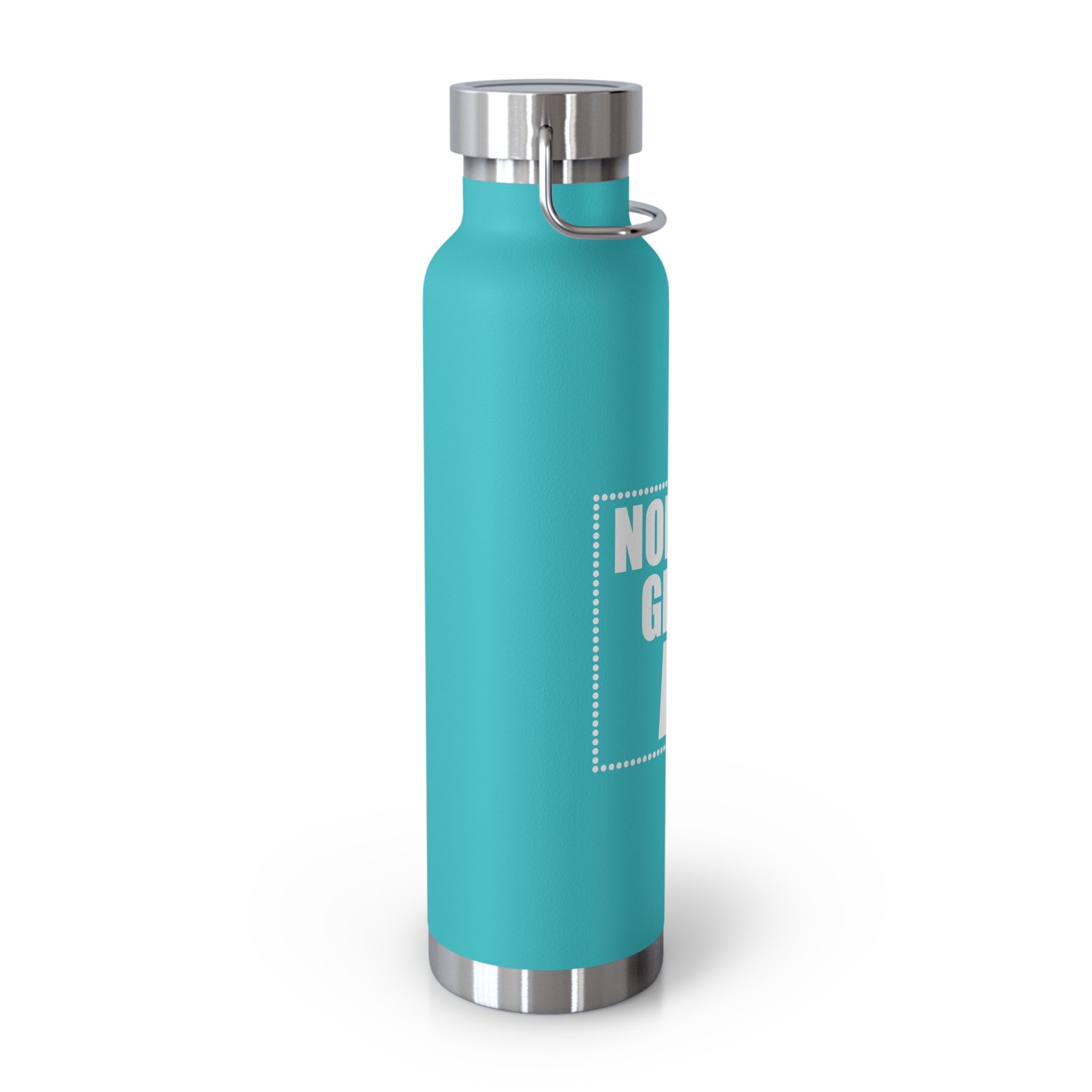 22oz Vacuum Water Bottle — "Nobody Gives AF" Insulated Stainless Steel Bottle