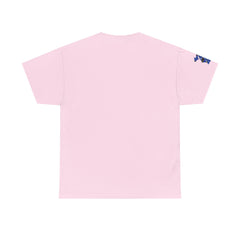 🔥PUCKFACE Michigan Crocs Map T-Shirt — Blue State Silhouette with Sunglasses & Croc Holes
