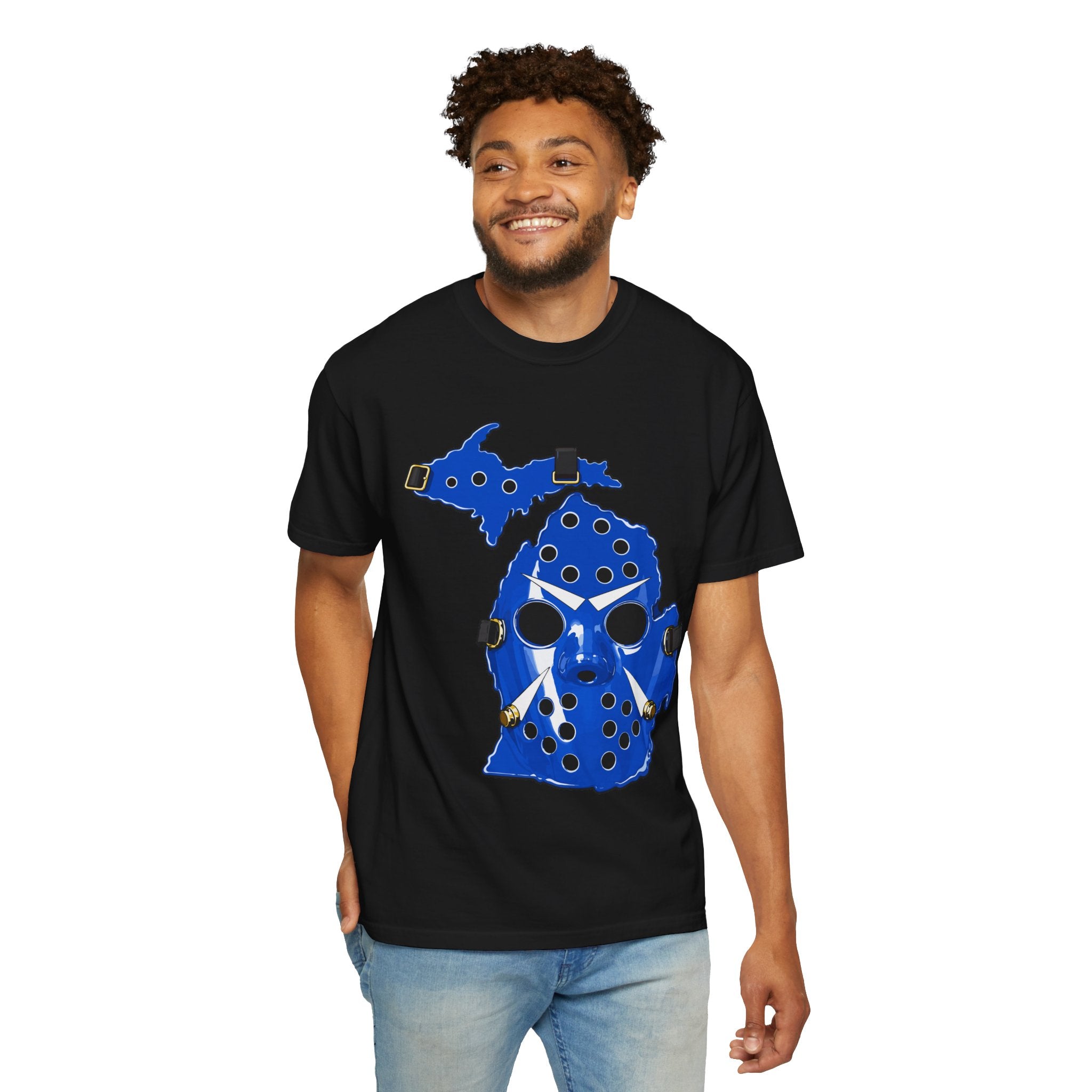 Michigan silhouette PUCKFACE T-shirt (Hockey)