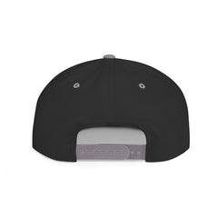 Flat Bill Snapback — 'Nobody Gives AF' Embroidered Statement Hat