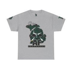 🔥I'm Michigan PUCKFACE Masked Skull Graphic Tee — Urban Streetwear Skull T-Shirt