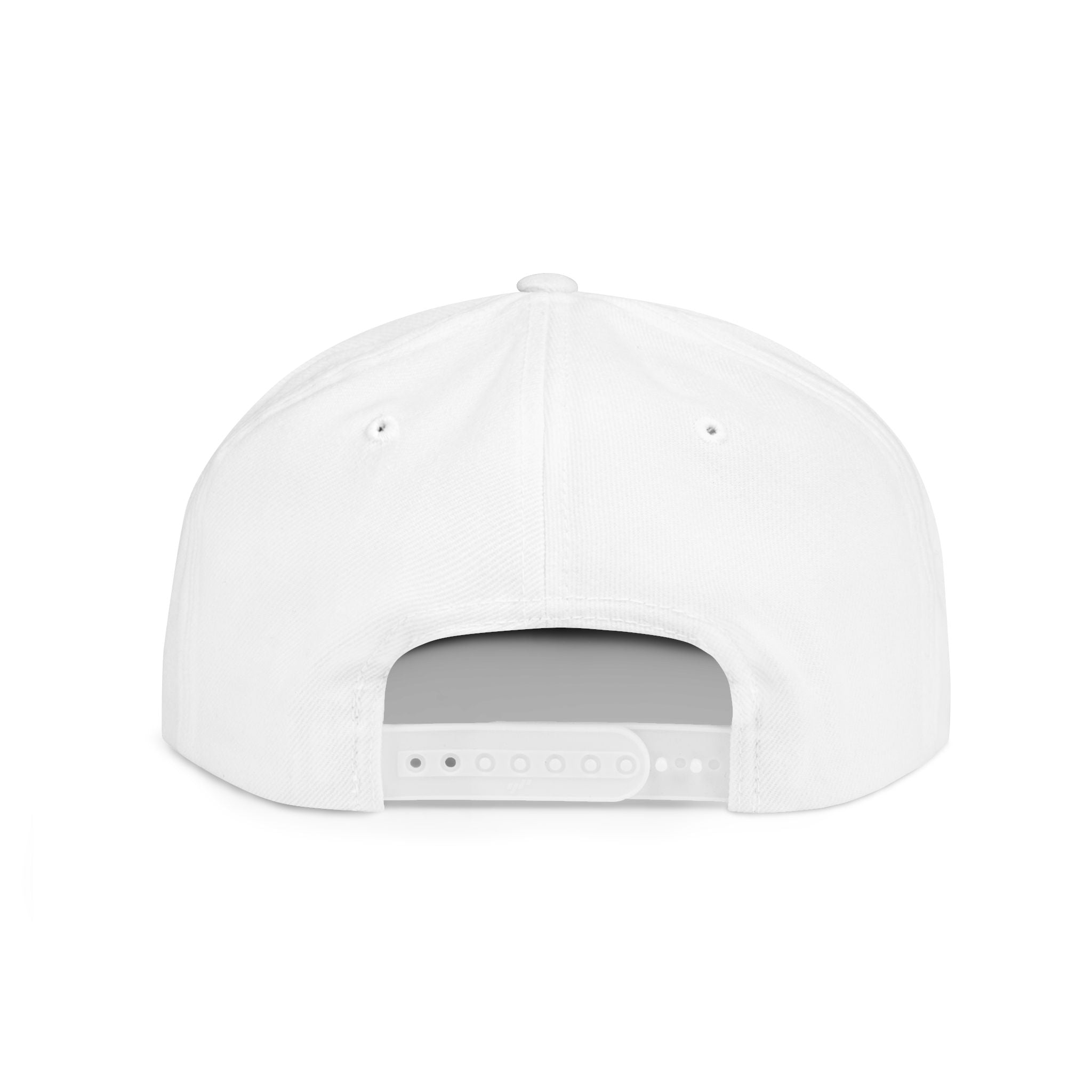 Flat Bill Snapback Hat — "Nobody Gives AF" Embroidered Patch, Bold Streetwear Cap