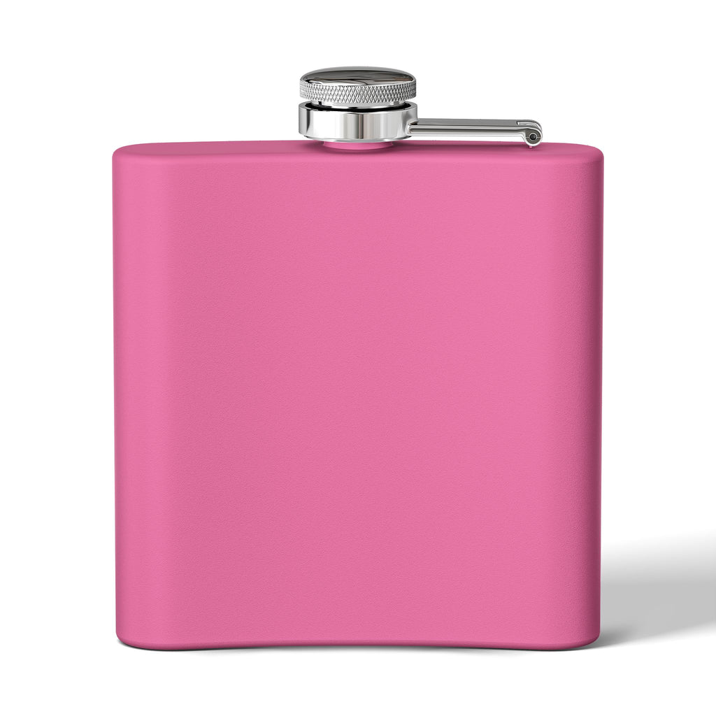 Nobody Gives AF Stainless Steel Flask — 6oz Hip Flask, Gift for Friends & Bachelorette