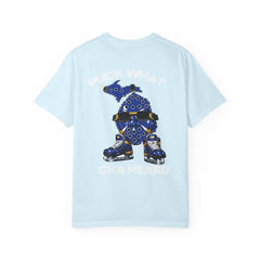 Michigan Hockey Mascot T-Shirt — Blue State Skate Graphic Tee