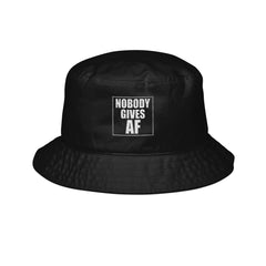 Nobody Cares AF Embroidered Bucket Hat