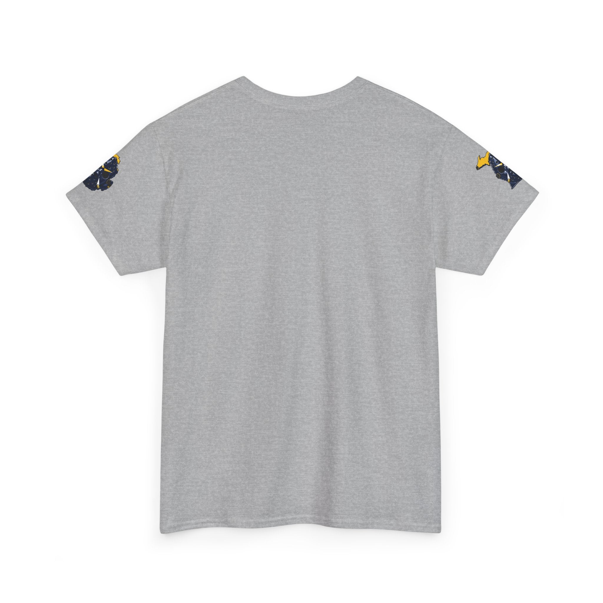 Michigan Hockey Mask T‑Shirt — Retro Goalie Mask Michigan Pride Tee