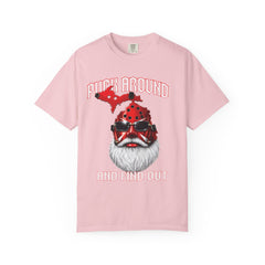 Puck Around and Find Out T-Shirt — Michigan silhouette Hockey Graphic Tee