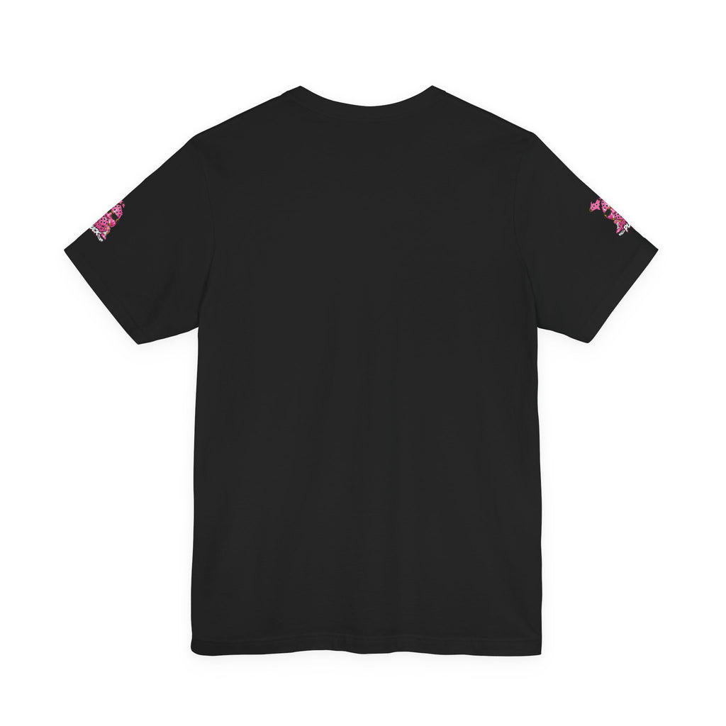 Pinky Puck Graphic Tee — Retro Hockey Mascot Shirt