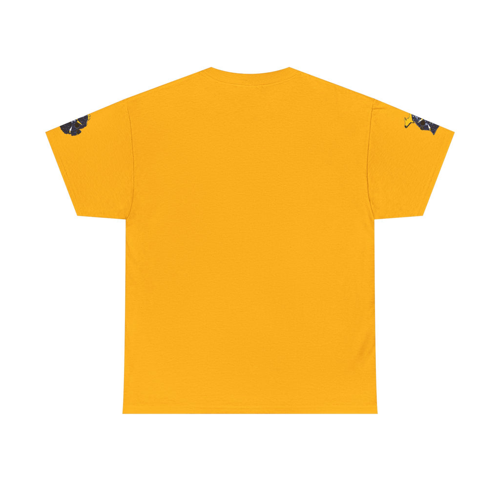 Michigan Hockey Mask T‑Shirt — Retro Goalie Mask Michigan Pride Tee