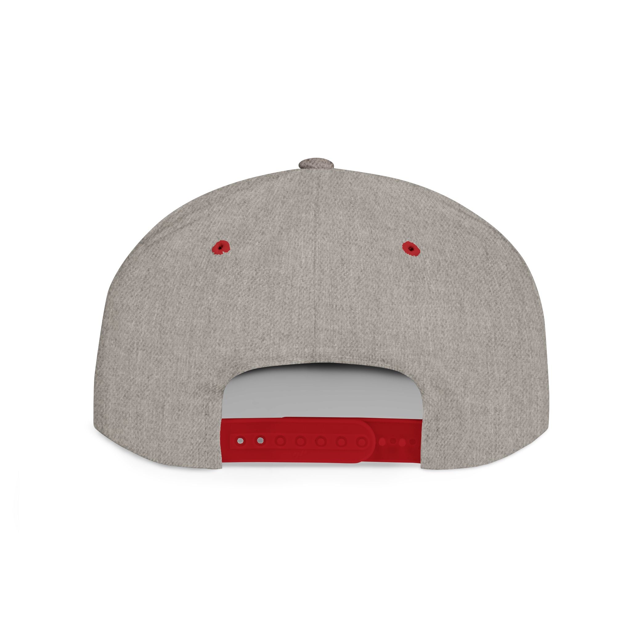 Flat Bill Snapback — 'Nobody Gives AF' Embroidered Statement Hat