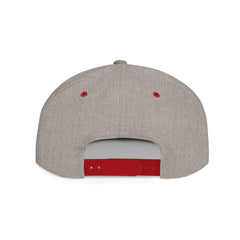Flat Bill Snapback — 'Nobody Gives AF' Embroidered Statement Hat