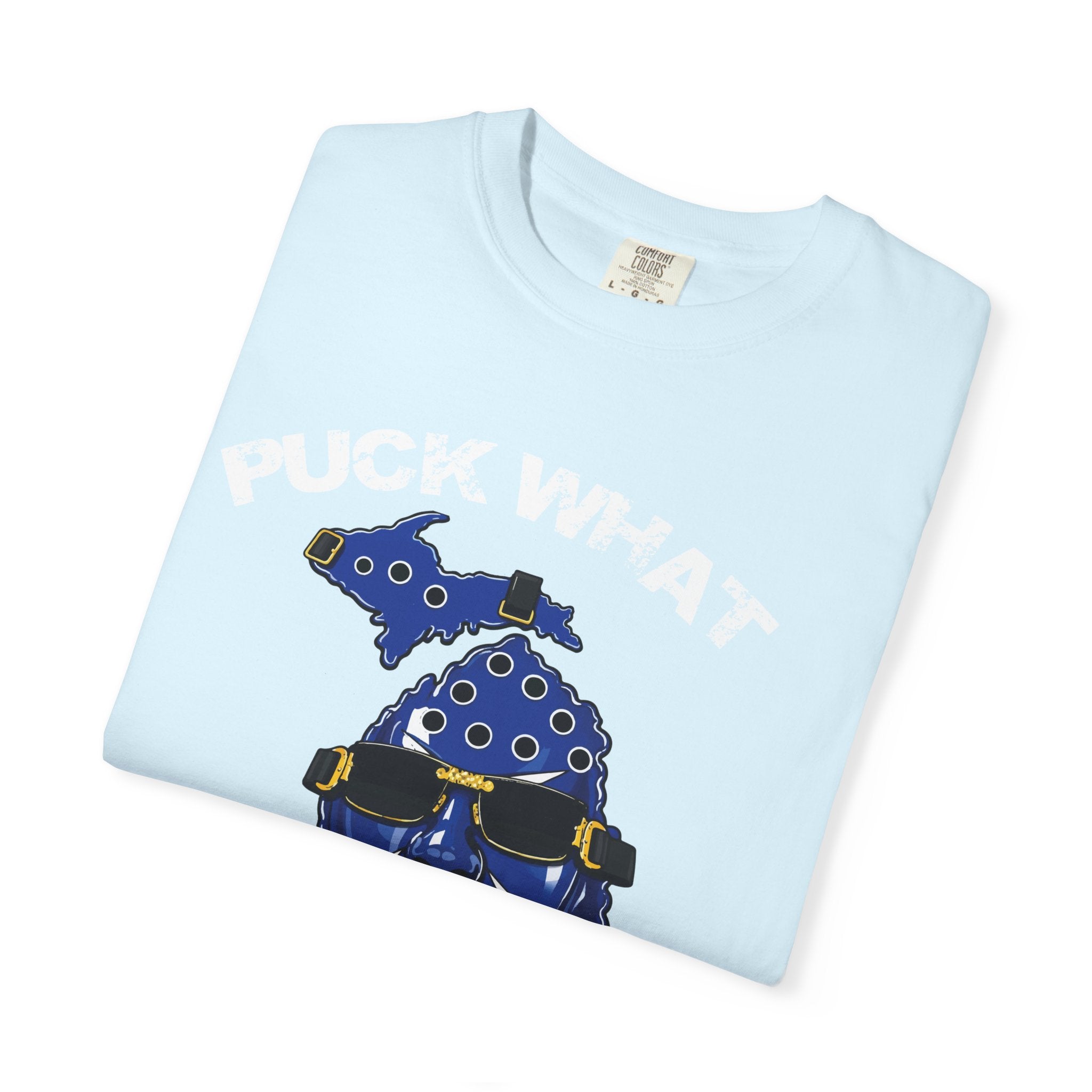 Michigan Hockey Mascot T-Shirt — Blue State Skate Graphic Tee