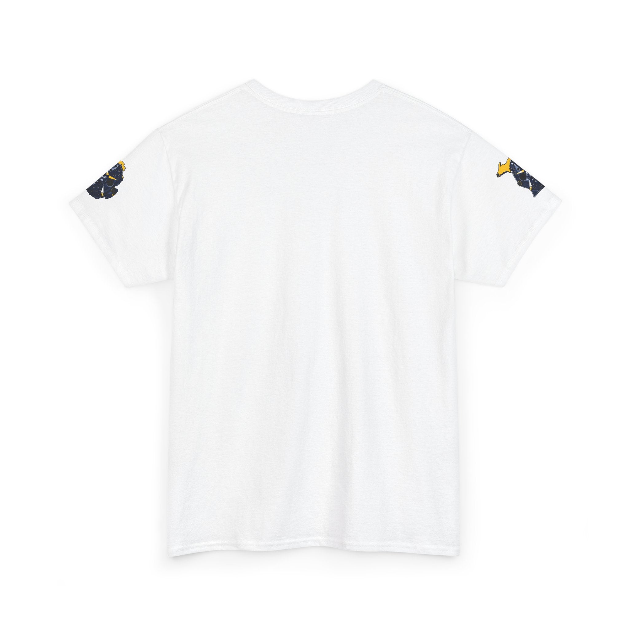 Michigan Hockey Mask T‑Shirt — Retro Goalie Mask Michigan Pride Tee