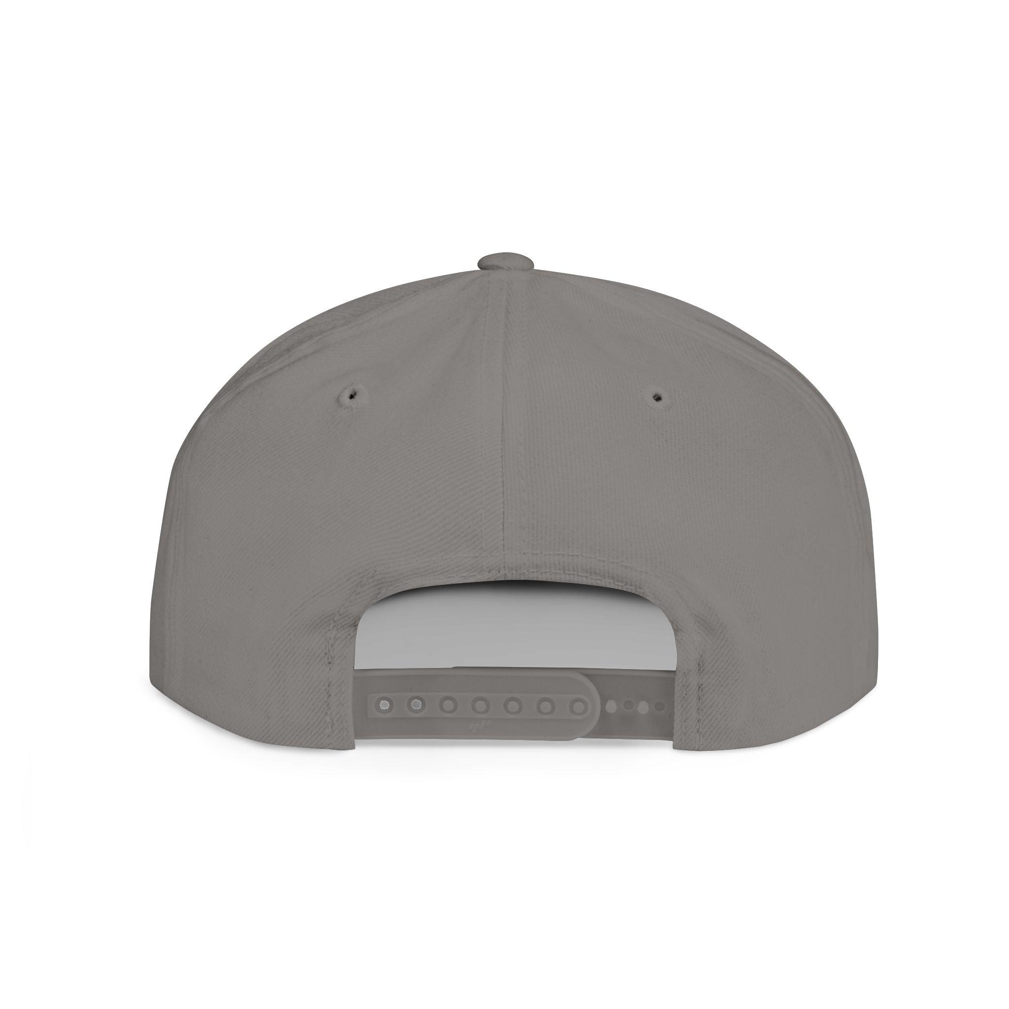 Flat Bill Snapback — 'Nobody Gives AF' Embroidered Statement Hat