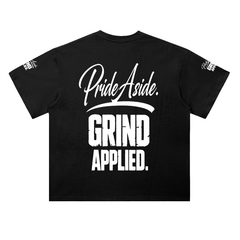 Pride aside. Grind applied. Heavyweight Drop Shoulder Cotton T-Shirt