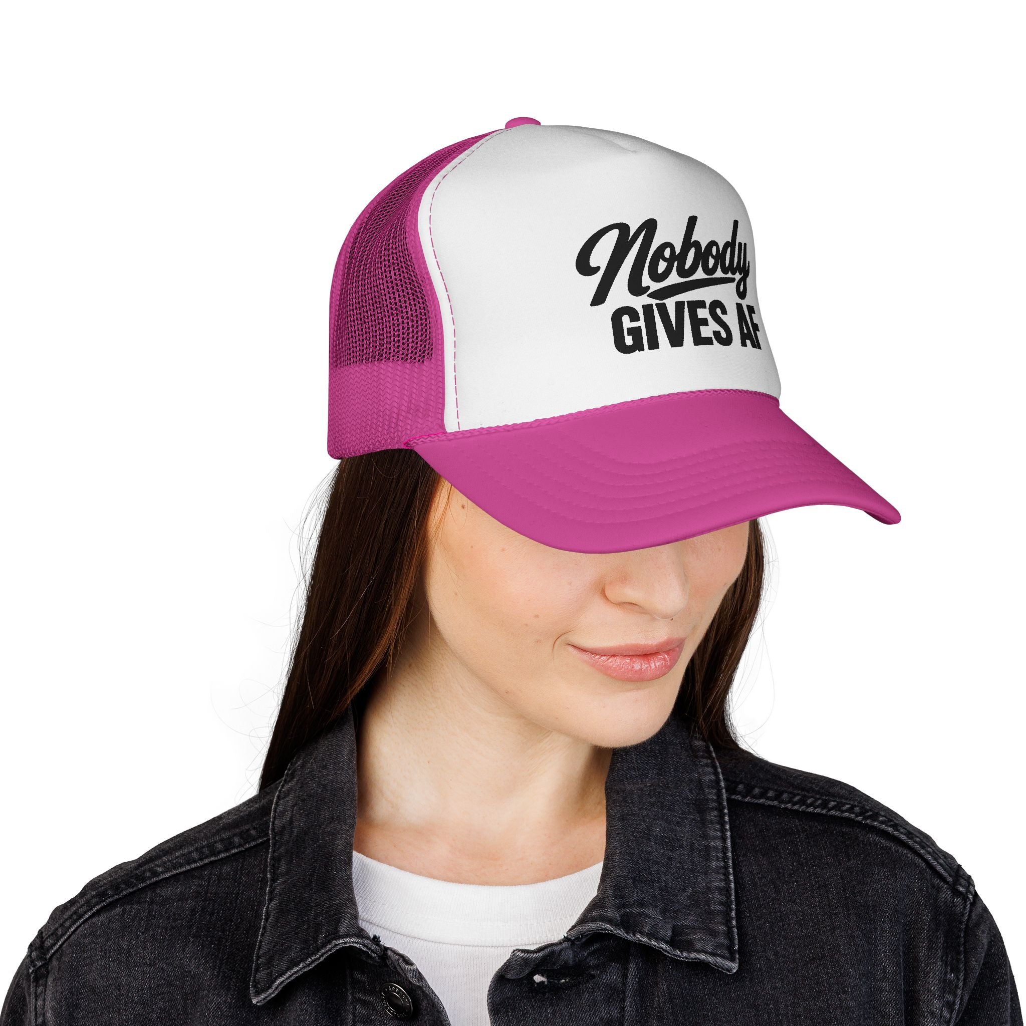 Nobody Gives AF Trucker Cap