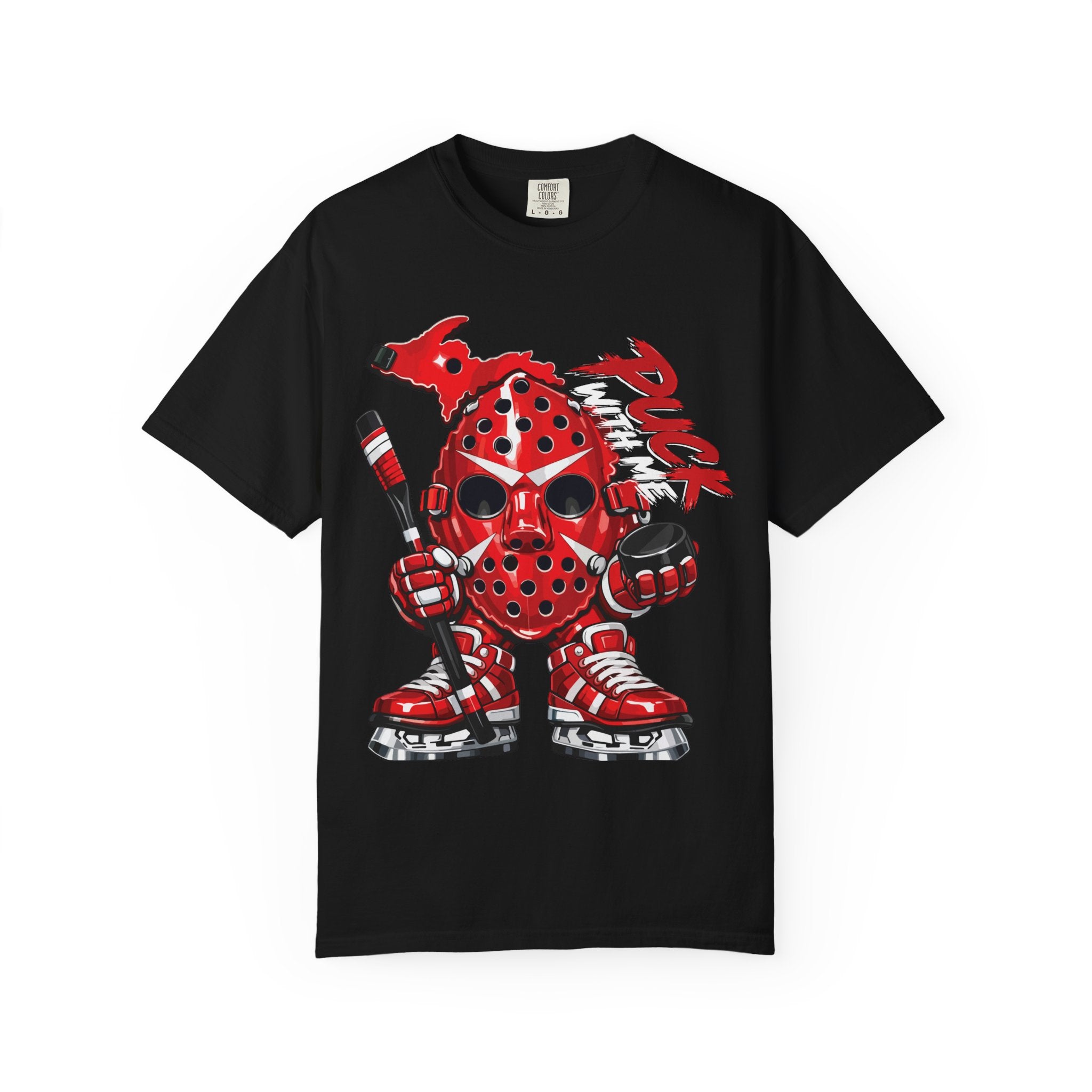 PUCKFACE Michigan mask tee -Dyed T-shirt