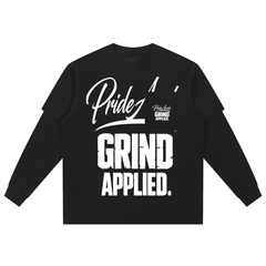 Pride aside. Grind applied. Layered Long Sleeve Oversized Tee