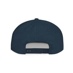Flat Bill Snapback — 'Nobody Gives AF' Embroidered Statement Hat