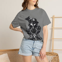 Michigan Silhouette Hockey mask. Puckface Graphic T-Shirt —