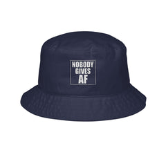 Nobody Cares AF Embroidered Bucket Hat