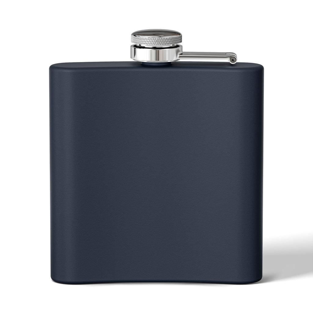 Nobody Gives AF Stainless Steel Flask — 6oz Hip Flask, Gift for Friends & Bachelorette