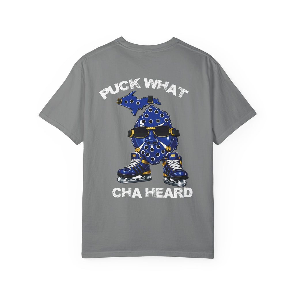 Michigan Hockey Mascot T-Shirt — Blue State Skate Graphic Tee