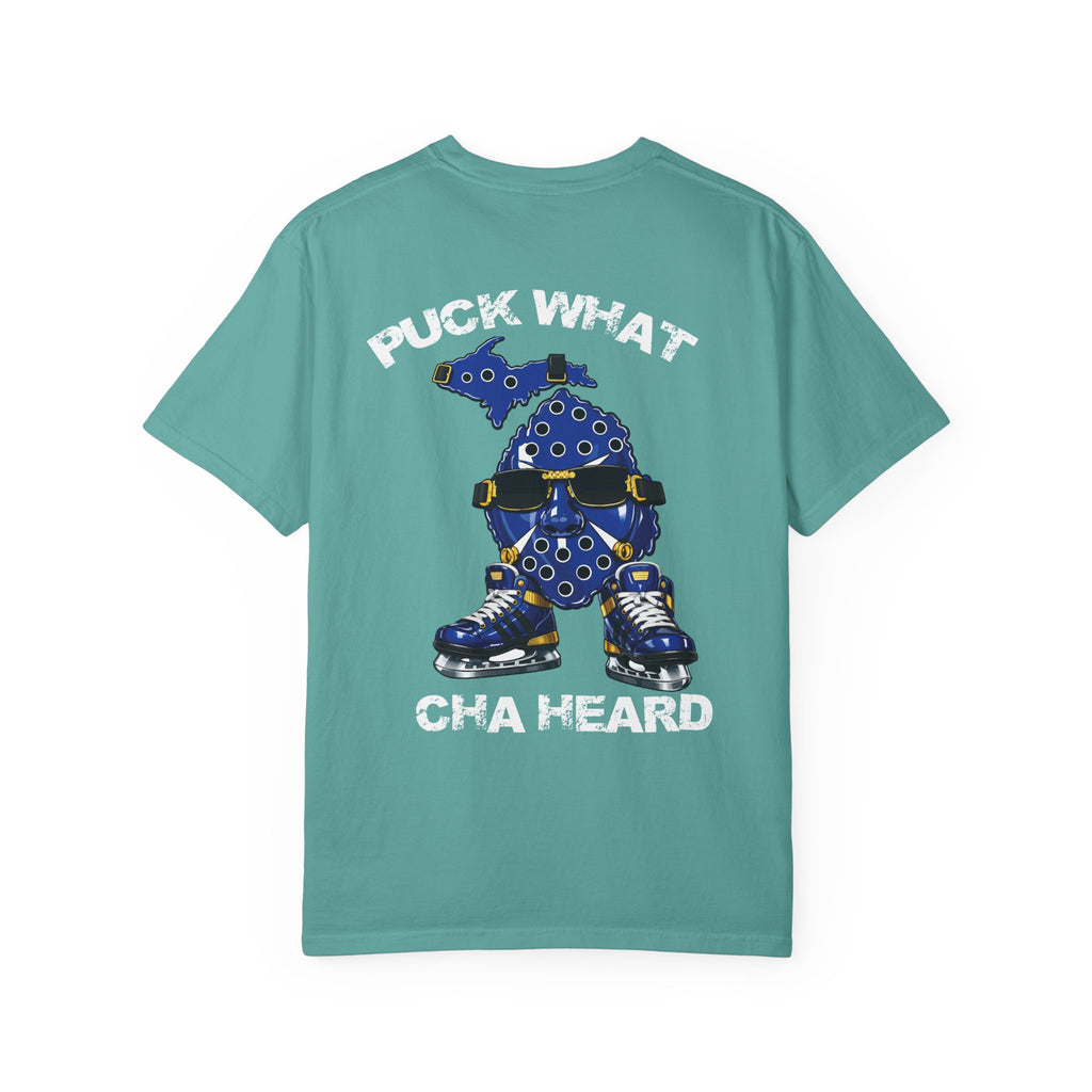 Michigan Hockey Mascot T-Shirt — Blue State Skate Graphic Tee