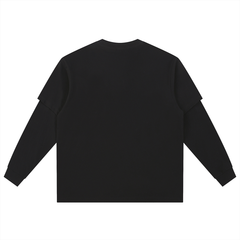 Pride aside. Grind applied. Layered Long Sleeve Oversized Tee