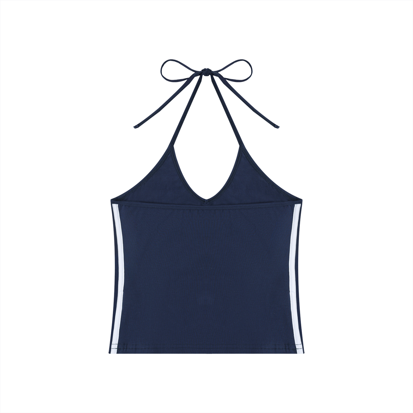 Pride aside Grind applied. Women's Color Block Halter Crop Tank Top