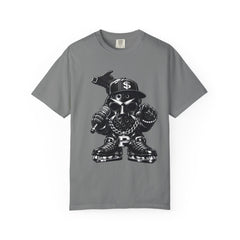 Michigan Silhouette Hockey mask. Puckface Graphic T-Shirt —