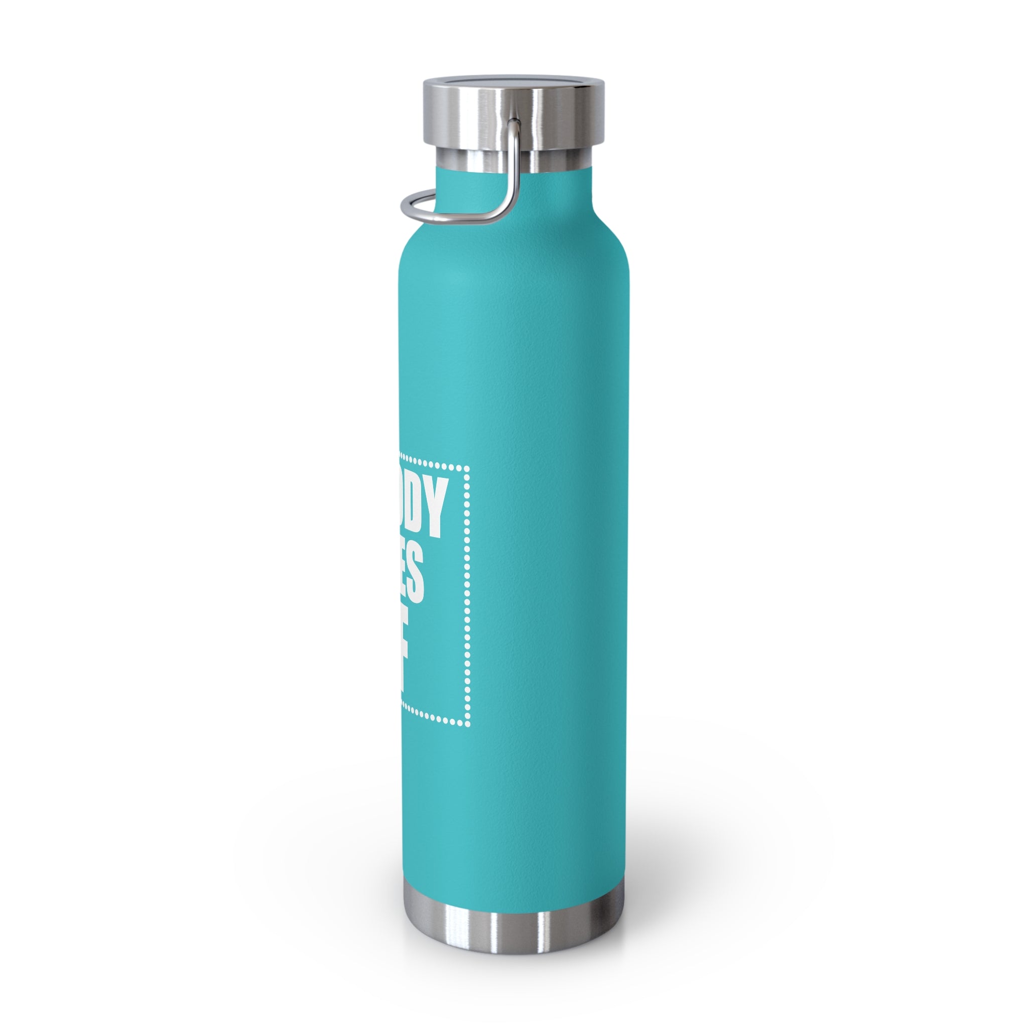 22oz Vacuum Water Bottle — "Nobody Gives AF" Insulated Stainless Steel Bottle