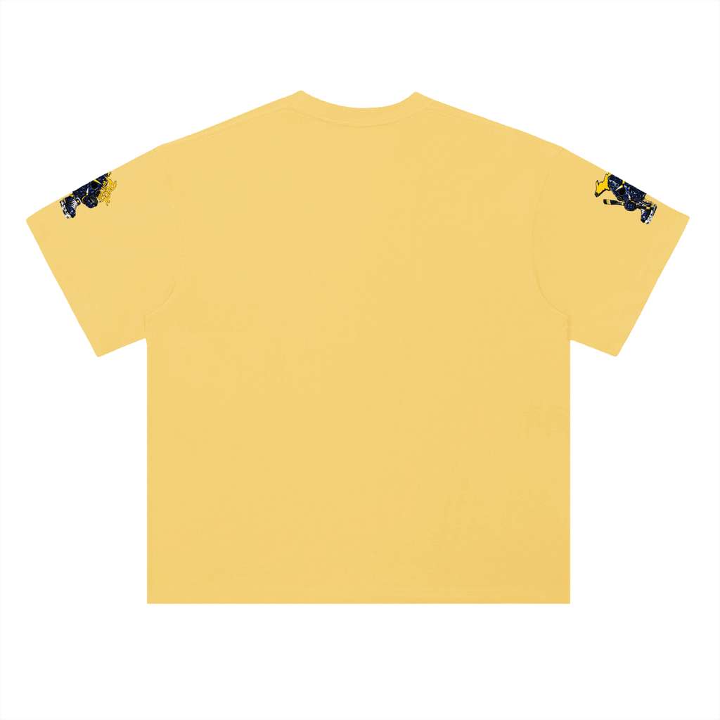 *Hot item* Michigan PUCKFACE Heavyweight Drop Shoulder Cotton T-Shirt
