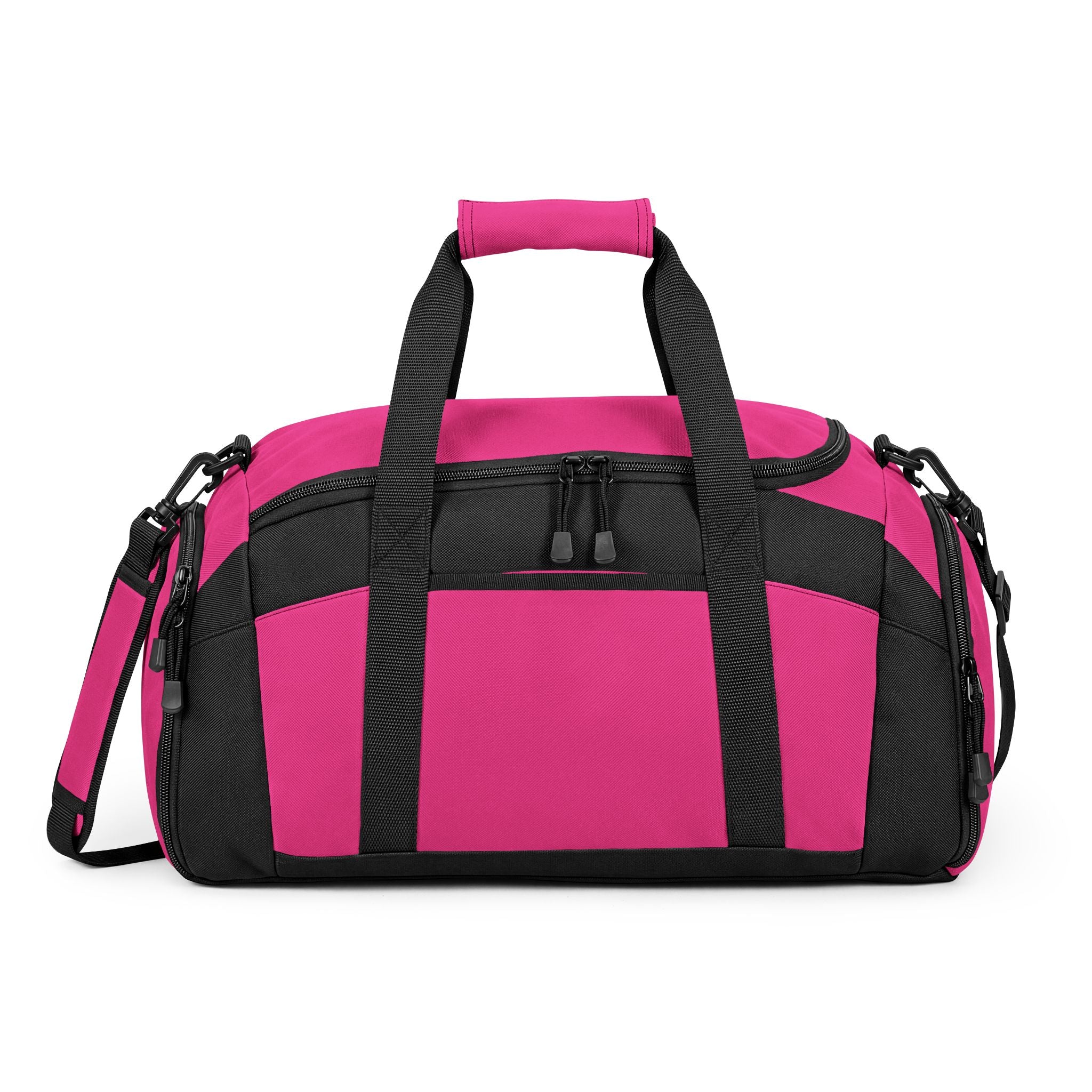 Embroidered 'Grind Applied' Sports Duffle — Yellow Gym Bag