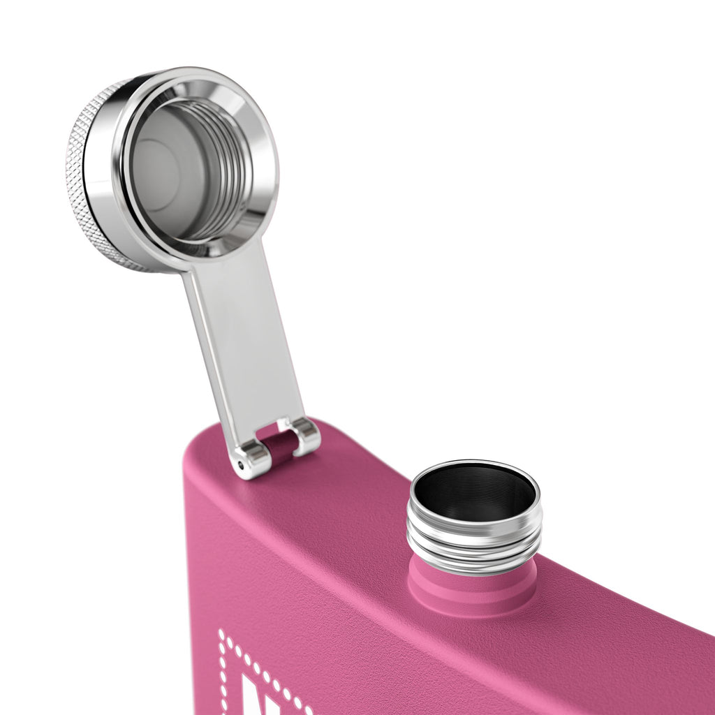 Nobody Gives AF Stainless Steel Flask — 6oz Hip Flask, Gift for Friends & Bachelorette