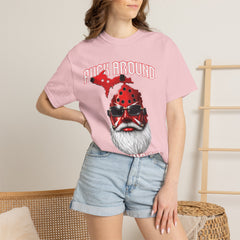 Puck Around and Find Out T-Shirt — Michigan silhouette Hockey Graphic Tee