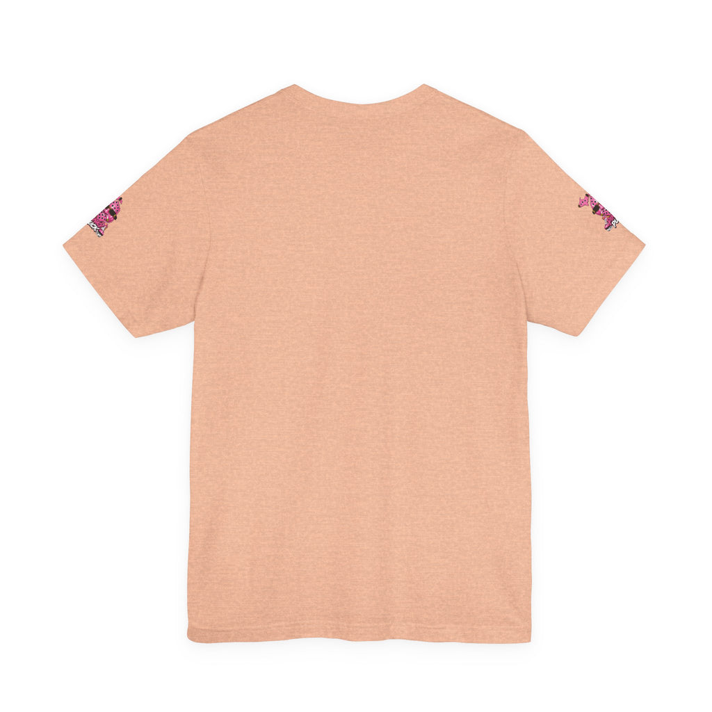 Pinky Puck Graphic Tee — Retro Hockey Mascot Shirt