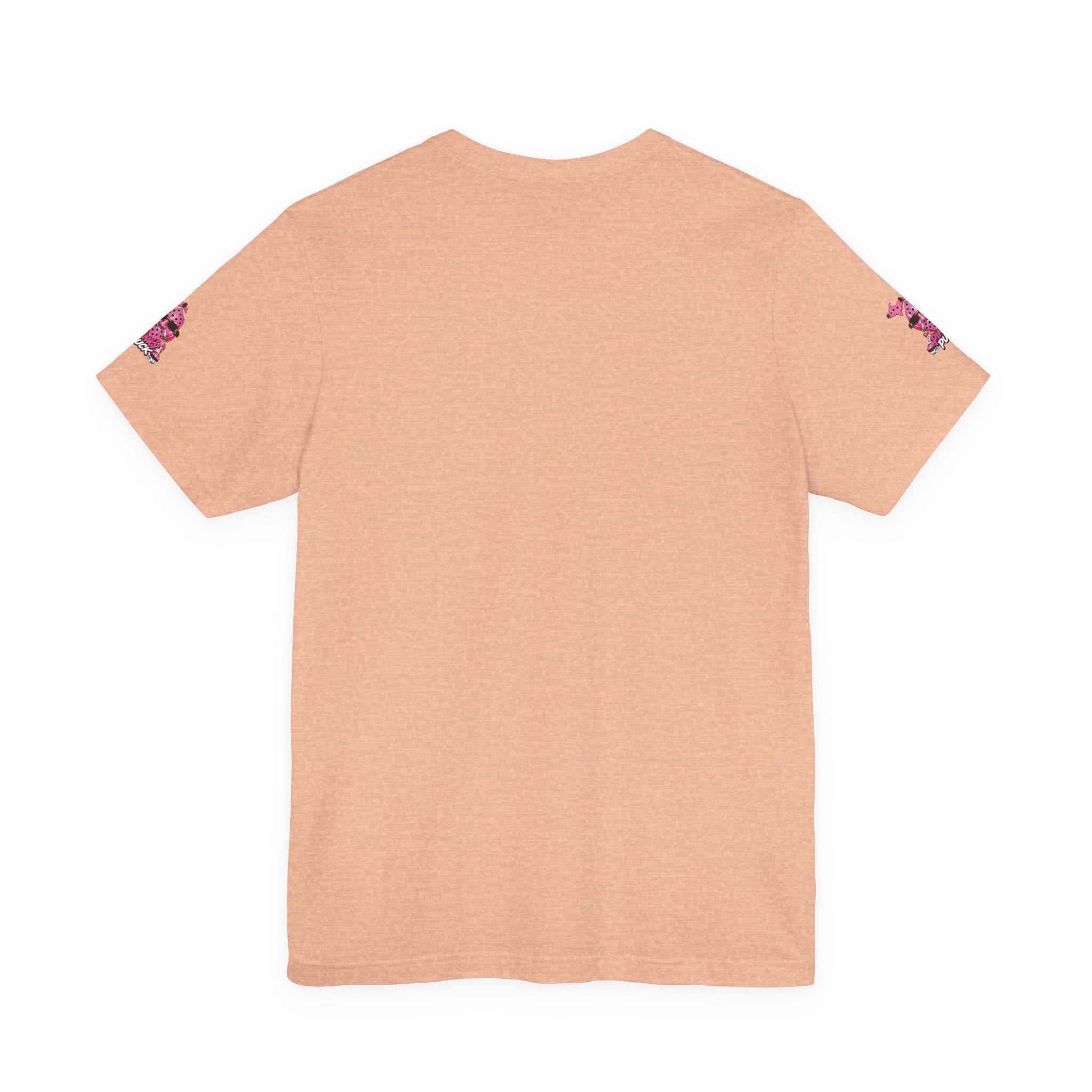 Pinky Puck Graphic Tee — Retro Hockey Mascot Shirt