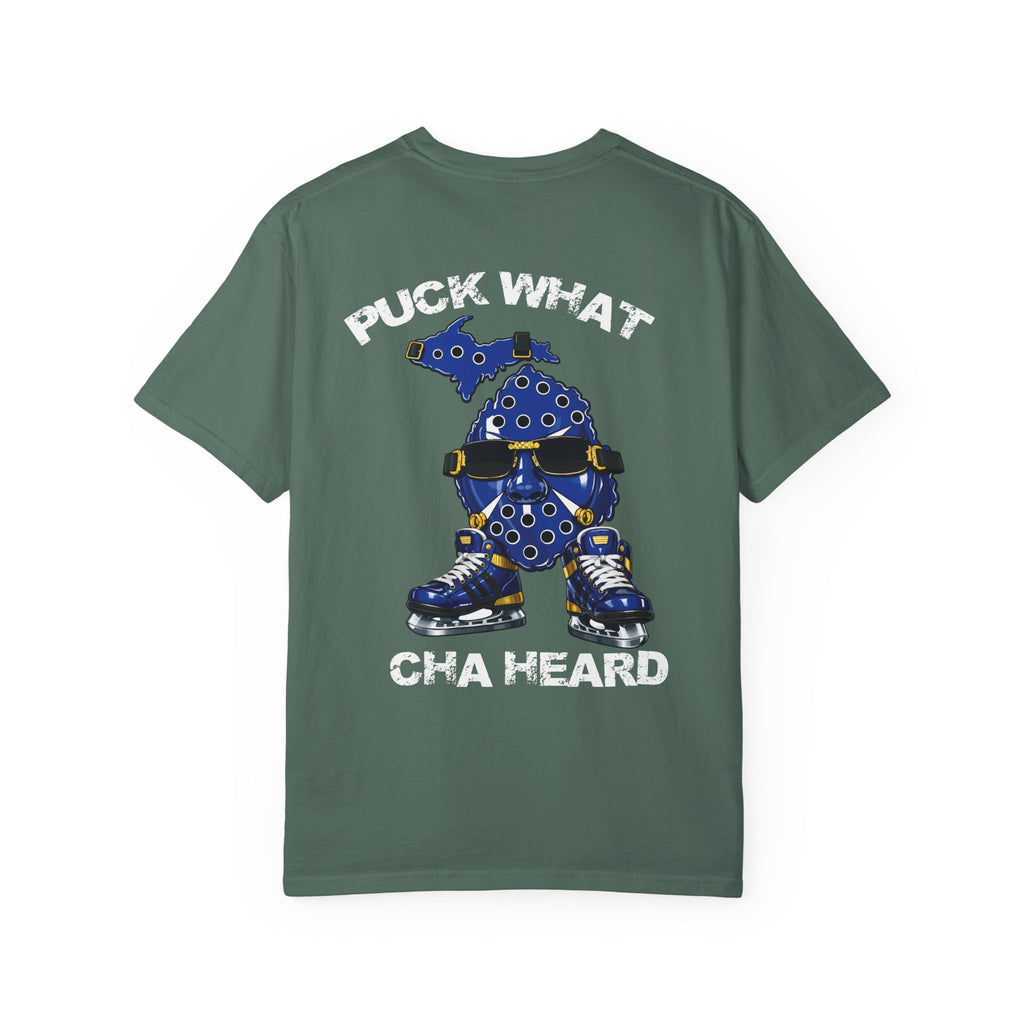 Michigan Hockey Mascot T-Shirt — Blue State Skate Graphic Tee