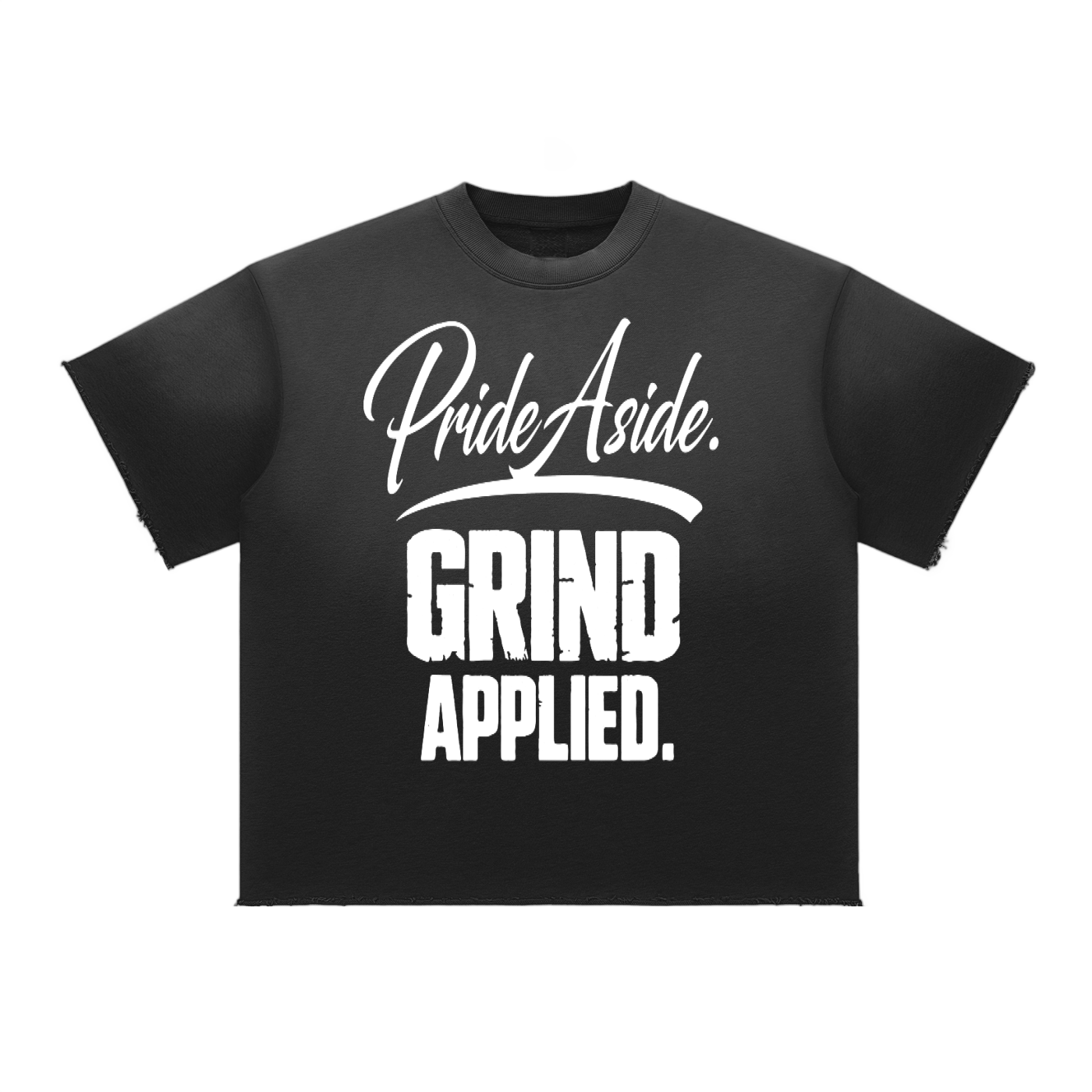Pride aside. Grind applied. Sun Fade Raw Edge T-Shirt