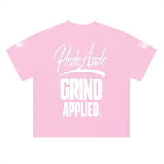 Pride aside. Grind applied. Heavyweight Drop Shoulder Cotton T-Shirt