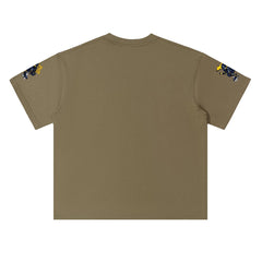 Michigan PUCKFACE Heavyweight Drop Shoulder Cotton T-Shirt