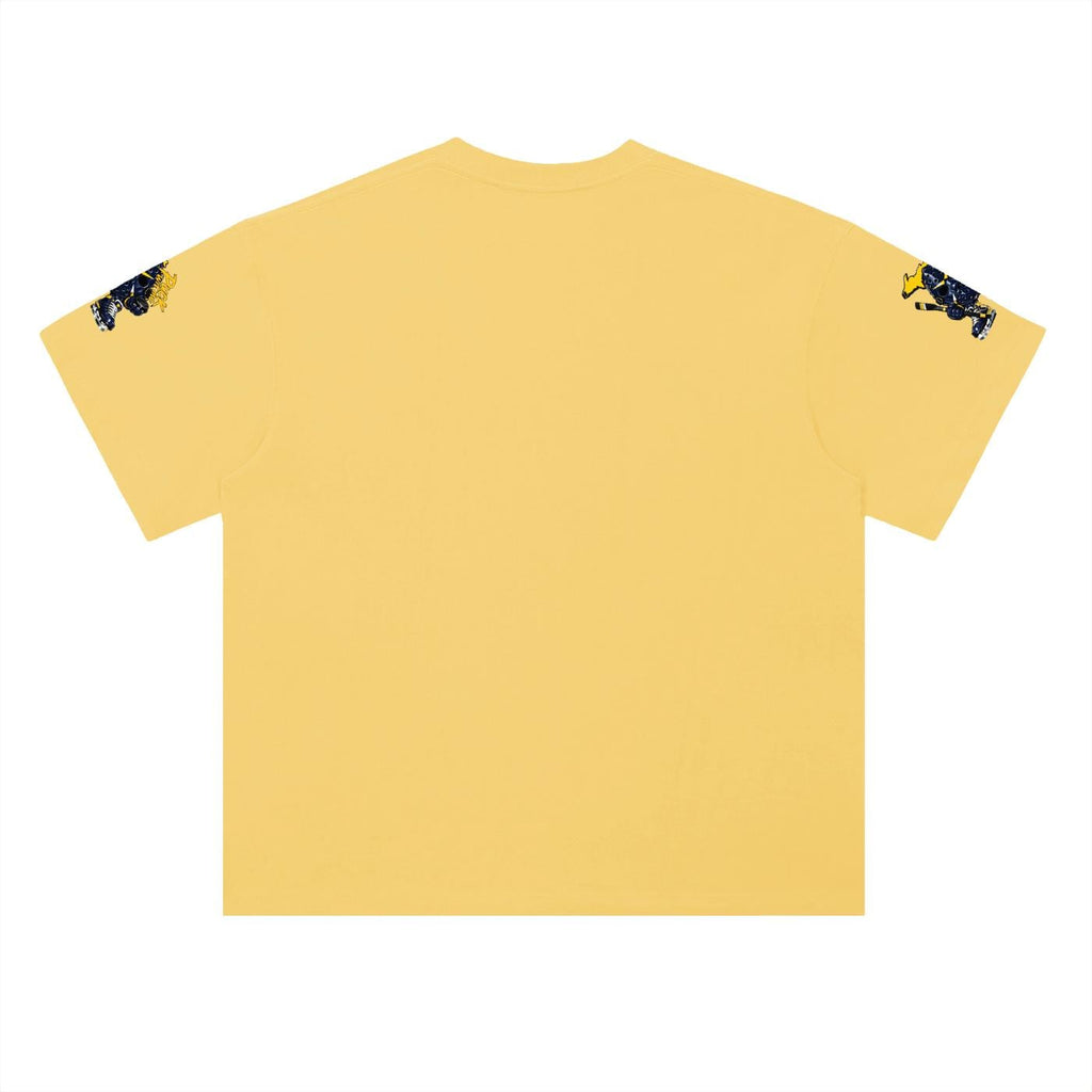 Michigan PUCKFACE Heavyweight Drop Shoulder Cotton T-Shirt