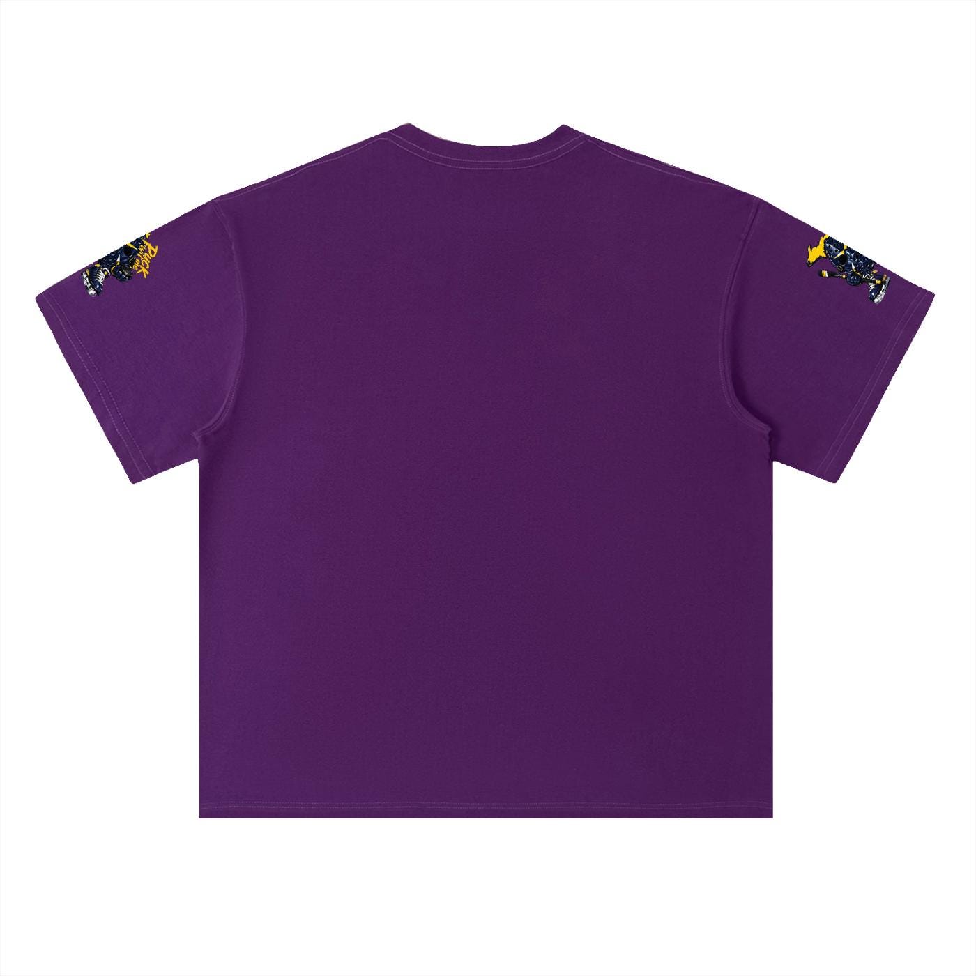 Michigan PUCKFACE Heavyweight Drop Shoulder Cotton T-Shirt