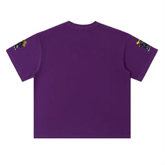 Michigan PUCKFACE Heavyweight Drop Shoulder Cotton T-Shirt