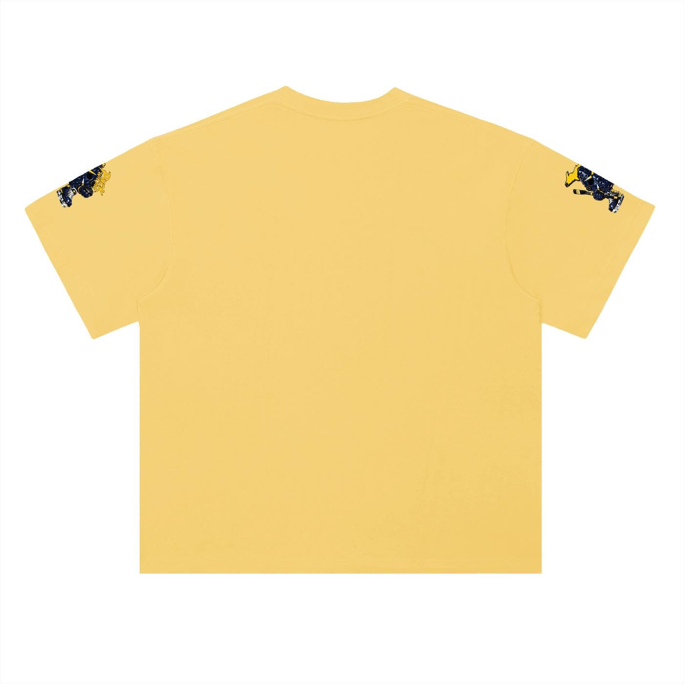 Hot item* Michigan PUCKFACE Heavyweight Drop Shoulder Cotton T-Shirt
